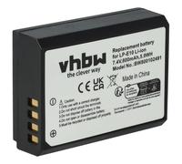 vhbw Batterie compatible avec Canon EOS 2000D, 4000D appareil photo, reflex numérique (800mAh, 7,2V, Li-ion) - Remplacement pour Canon LP-E10