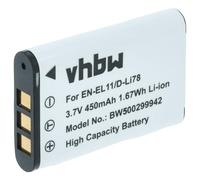 vhbw Batterie Compatible avec Canon IXUS 285 HS, IXUS 285 HS A Appareil Photo (450mAh, 3,6V, Li-ION)