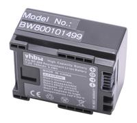 vhbw Batterie compatible avec Canon Vixia XA25, XA20, XA10, HG20, HG21, HF S30 caméra vidéo caméscope (750mAh, 7,2V, Li-ion) avec puce d'information