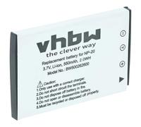 vhbw Batterie Compatible avec Casio Exilim EX-Z6, EX-Z15, EX-Z18 Appareil Photo (550mAh, 3,6V, Li-ION)