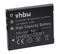 Batterie Li-Ion 3.7V pour appareil photo CASIO Exilim EX-ZS10, EX-ZS30 EX-ZS 10 30 remplace le modèle NP-120