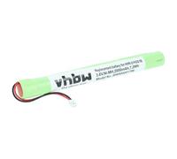 vhbw Batterie Compatible avec Casio QT-6100, QT-6000, QT-6600, QT-6200 Scanner de Code-Barre POS (2000mAh, 3,6V, NiMH)
