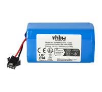 vhbw Batterie compatible avec Cecotec Conga Excellence 990, Excellence, 179 robot électroménager (2600mAh, 14,8V, Li-ion)