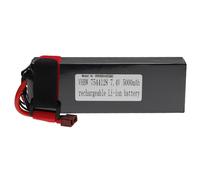 Vhbw Batterie Compatible Avec Connecteur T Pour Modéle Rc Par Ex. Voiture De Course, Avion (5000mah, 7,4v, Li-Polymère, 140 X 48 X 26 Mm)-Vhbw