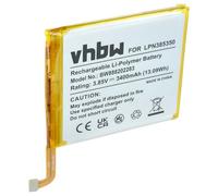 vhbw Batterie Compatible avec Crosscall Action X3, Action-X3, Core X3, Core-X3 Smartphone (3400mAh, 3,85V, Li-polymère)
