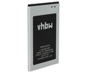 vhbw Batterie Compatible avec Cubot X18 téléphone Portable (3200mAh, 3,8V, Li-ION)
