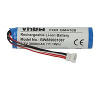 vhbw Batterie compatible avec Datalogic Gryphon GBT4400, GBT4430, GM4100, GM4130, GM4400, GM4430 scanner de code-barre POS (3000mAh, 3,7V, Li-ion)
