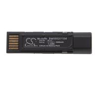 vhbw Batterie compatible avec Datalogic Gryphon GBT4500, GM4500, 4500 scanner de code-barre POS (2600mAh, 3,7V, Li-ion)