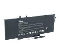 vhbw Batterie compatible avec Dell Latitude 5401, 5510 0XVWN, 5501, 5510 0KW33, 5510 0WD19 ordinateur portable (3000mAh, 15,2V, Li-polymère)
