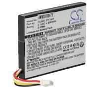 vhbw Batterie Compatible avec Dell PERC H710, H710P, H810 Scanner de Code-Barre POS (830mAh, 3,7V, Li-ION)