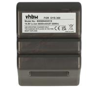 vhbw Batterie compatible avec Dyson 360 Vis Nav, 360 Vis Nav (RB03) robot électroménager gris foncé (6600mAh, 14,8V, Li-ion)