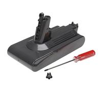 vhbw Batterie compatible avec Dyson V11 Complete Extra, Click-In, Fluffy Extra aspirateur (4200mAh, 25,2V, Li-ion, gris foncé)