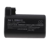 vhbw Batterie compatible avec Electrolux PI91-5BSM, PI91-5MBM, PI91-5SGM, PI91-5SSM aspirateur, robot électroménager (3400mAh, 7,2V, Li-ion)