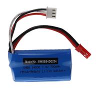 Vhbw Batterie Compatible Avec Fei Lun Ft007, Fx059 Modéle Rc (700mah, 7,4v, Li-Ion, 54 X 28 X 15 Mm)-Vhbw