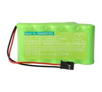 vhbw Batterie Compatible avec Futaba 10J, 14SG, 4PKS, 4PL, 6J, 8J transmetteur (2000mAh, 6V, NiMH)
