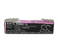 vhbw Batterie Compatible avec Gardena ClassicCut Li 9853-20, 9854-20, 9855-20 2900mAh, 3,7V, Li-ION