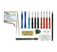 vhbw Batterie Compatible avec Garmin Fenix 6X, 6X Pro Solar smartwatch Montre connectée Bracelet Fitness (230mAh, 3,7V, Li-polymère) + Outils