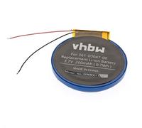 vhbw Batterie Compatible avec Garmin Forerunner 210W, S1, 110, 210, S1W smartwatch Montre connectée Bracelet Fitness (200mAh, 3,7V, Li-ION)
