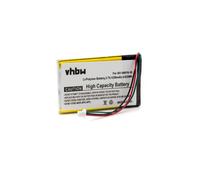 vhbw Batterie compatible avec Garmin Nüvi 1300, 1350, 1350T, 1370, 1370T, 1390, 1390T, 3590 GPS, appareil de navigation (1250mAh, 3,7V, Li-polymère)