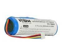 vhbw Batterie Compatible avec Garmin TT10, TT15, TT15X Collier de Dressage (2600mAh, 3,7V, Li-ION)