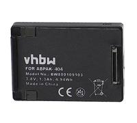 vhbw Batterie Compatible avec GoPro Hero 4 Silver, 4 Surf, 4 Black, 4 White, 3+, 4 Music Edition caméra vidéo caméscope (1240mAh, 3,8V, Li-polymère)