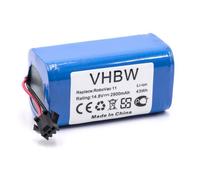 vhbw Batterie compatible avec Haier TAB-T550W, HB-X570LSC, TAB-JD5FOLSC, TAB-OS60S, TAB-T520S robot électroménager (2900mAh, 14,8V, Li-ion)