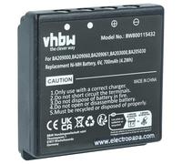 vhbw Batterie Compatible avec HBC FUB 9NM 6V, FUB9NM, FBFUB09N, Radiomatic Eco opérateur télécommande Industrielle (700mAh, 6V, NiMH)