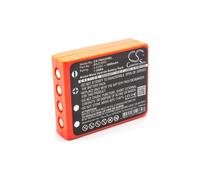 vhbw Batterie compatible avec HBC Radiomatic patrol T, patrol S, patrol L opérateur télécommande industrielle (2000mAh, 3,6V, NiMH)