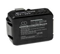 vhbw Batterie compatible avec HiKOKI 371751M, 402933, AW18DBL, C18DBAL, C18DBL outil électrique (3000 / 1500 mAh, Li-ion, 18 / 36 V)