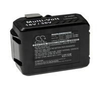 vhbw Batterie compatible avec HiKOKI G3612DA, G3613DA, G3613DB, G3623DA, R18DSAL outil électrique (3000 / 1500 mAh, Li-ion, 18 / 36 V)