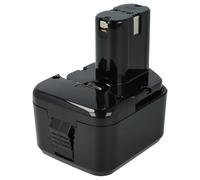 vhbw Batterie Compatible avec Hitachi DS 12DVF3, DS12DVF2, DS 12DVF2, DS 12DVF, DW18D, DW 18D, DS12DVF3 Outil électrique (3300 mAh, NiMH, 12 V)