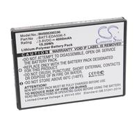 vhbw Batterie compatible avec Honeywell Scanpal EDA40, EDA50, EDA50K, EDA50hc scanner de code-barre POS (4000mAh, 3,8V, Li-polymère)