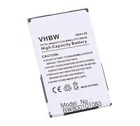vhbw Batterie Compatible avec HTC Tattoo, Touch Diamond II, Smart, Tatoo, Touch Diamond 2, Hero téléphone Portable (1100mAh, 3,7V, Li-ION)