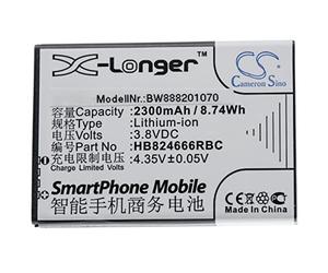 vhbw Batterie Compatible avec Huawei E5577 ebs-937, E5577s-321, E5785LH-22C, E5785 routeur Modem hotspots (2300mAh, 3,8V, Li-ION)