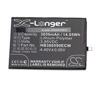 vhbw Batterie Compatible avec Huawei Honor JSN-L22, JSN-L21, JSN-L23, 8X Dual SIM, 8X, JSN-AL00 téléphone Portable (3650mAh, 3,85V, Li-polymère)