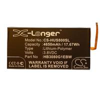vhbw Batterie compatible avec Huawei Mediapad S8-701u, S8-701w ordinateur portable (4650mAh, 3,8V, Li-polymère)
