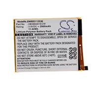 vhbw Batterie Compatible avec Huawei Y6 Prime 2018, Y6 Prime 2018 Dual SIM LTE Smartphone (2900mAh, 3,8V, Li-polymère)