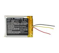 vhbw Batterie Compatible avec HyperX Cloud Flight Wireless Casque Audio, écouteurs sans Fil (1500mAh, 3,7V, Li-polymère)