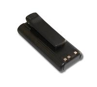 vhbw Batterie compatible avec Icom IC-F31GS, IC-F31GT, IC-F40GS, IC-F3GS, IC-F3GT radio talkie-walkie (1650mAh, 7,2V, NiMH) - avec clip de ceinture
