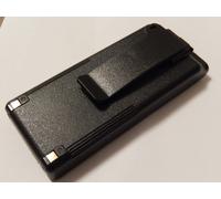 vhbw Batterie compatible avec Icom IC-T2A, IC-T2E, IC-T2H radio talkie-walkie (2500mAh, 9,6V, NiMH) - avec clip de ceinture