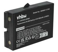 vhbw Batterie compatible avec Ikusi TM70/1, TM70/2 opérateur télécommande industrielle (600mAh, 4,8V, NiMH) - Remplacement pour Ikusi BT06K, 2303692