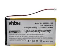 vhbw Batterie Compatible avec Iriver H110, H120, H140, H320, H340 Lecteur de Musique MP3 (2200mAh, 3,7V, Li-polymère)