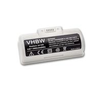 vhbw Batterie Compatible avec iRobot Braava Jet M6134, 245, 244, 250, 241, M6, 240, M6110 aspirateur Blanc (2600mAh, 3,6V, Li-ION)