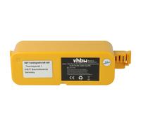 vhbw Batterie compatible avec iRobot Create, Dirt Dog aspirateur, jaune (3000mAh, 14,4V, NiMH)