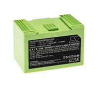 vhbw Batterie compatible avec iRobot Roomba i557840, i715640, i715040, i7156, i7158, i7150 robot électroménager noir (2600mAh, 14,4V, Li-ion)