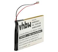 vhbw Batterie Compatible avec Jabra Pro 9400, 9465, 9400SH, 9460, 9470 Casque Audio, écouteurs sans Fil (230mAh, 3,7V, Li-polymère) - Remplacement pour 14192-00, AHB412434PJ