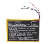 vhbw Batterie compatible avec JBL Clip 2, 2 AN, CLIP2BLKAM, CS056US enceinte, haut-parleurs (800mAh, 3,7V, Li-polymère)