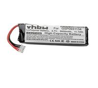 vhbw Batterie Compatible avec JBL Flip 3, 3 Splashproof, FLIP3GRAY Enceinte, Haut-parleurs (3000mAh, 3,7V, Li-polymère)