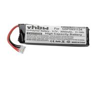 vhbw Li-Polymère batterie 3000mAh (3.7V) pour haut-parleurs enceintes JBL Flip 3