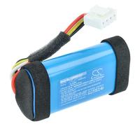 vhbw Batterie Compatible avec JBL Flip 6, FLIP6BLUAM, FLIP6REDAM Haut-parleurs, Enceintes portatives (5200mAh, 3,7V, Li-ION)